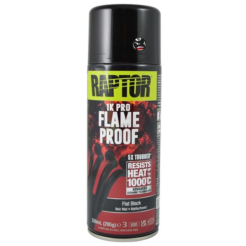 Raptor flameproof auspuff lack - auspuff,