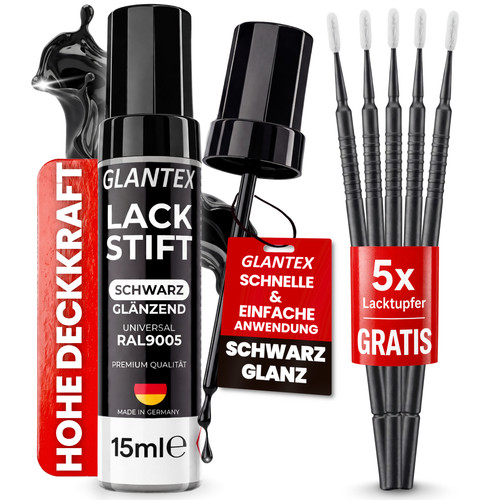 Lackstift schwarz glänzend - lackstift,