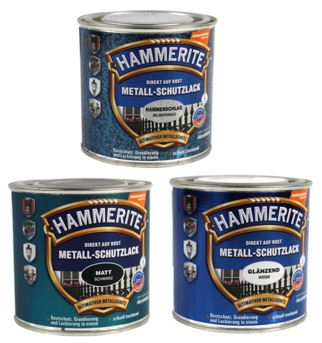 Hammerite metallschutz lack - metallschutz, 1l