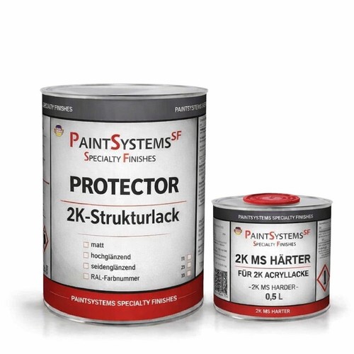 Protector strukturlack in - protector, 2k-strukturlack