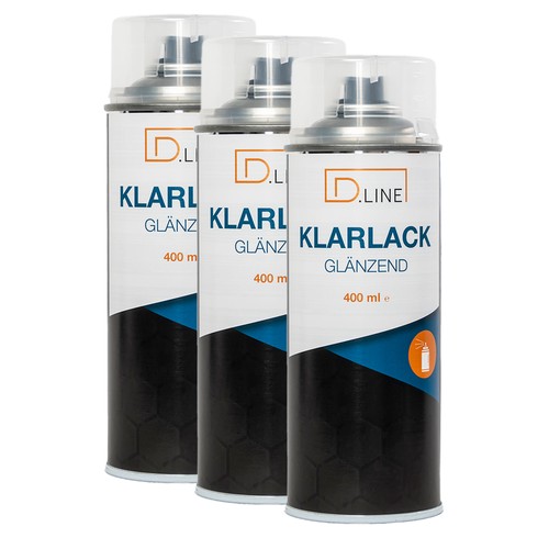 Klarlack glänzend line 3x - klarlack,