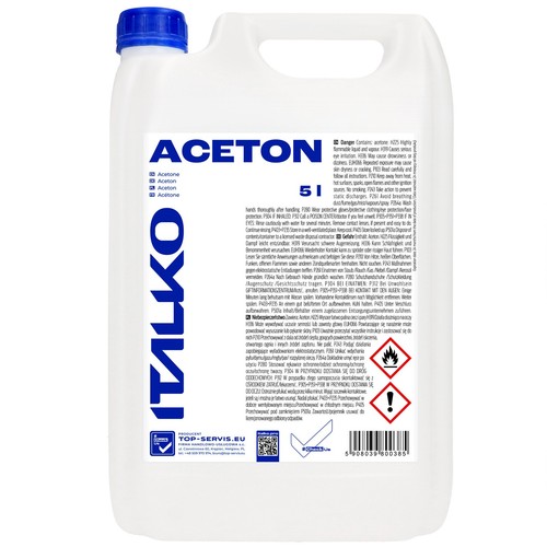 Aceton 5l lösungsmittel - 99,6%,