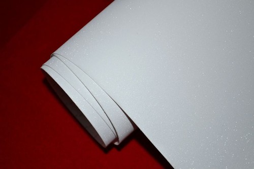 Autofolie glitzer weiss - 3d,